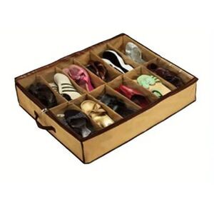 Damaged Vintage Compartment dust proof shoe box organizer